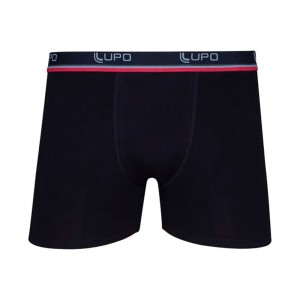 Cueca Lupo Boxer 653 XG Preto