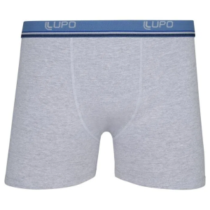 Cueca Lupo Boxer Cinza XG