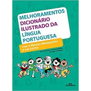 Melhoramentos Dicionário Ilustrado Da Língua Portuguesa Com O Menino Maluquinho E Sua Turma