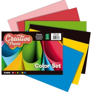 Papel Creative Paper 24 folhas Color Set