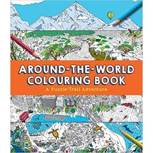 Around-The-World Colouring Book