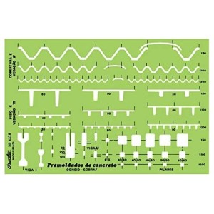 Gabarito Trident Desetec Pre Fab 4378