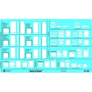 Gabarito Linha Nacional de Eletrodomésticos, A-26, Trident