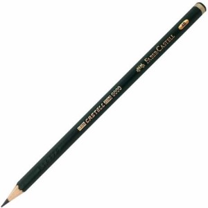 Lápis Preto Sextavado 9000 4B Faber Castell