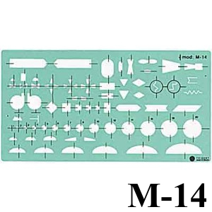 Gabarito Mecânica M-14 Trident