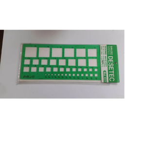 Gabaritos Plantillas Templates Desetec Mod-4377