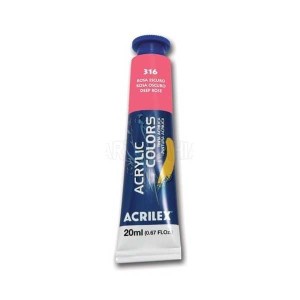 Tinta Acrílica Bisnaga Acrilex 20 ml