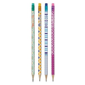 Lápis Grafite Com Borracha Collection Vintage HB N2