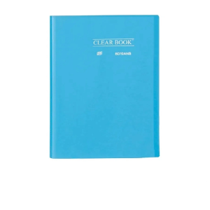 PASTA CATÁLOGO 10FLS A4 CLEARBOOK AZUL