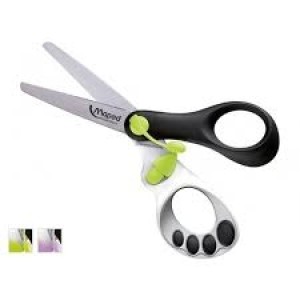 Tesoura Escolar Maped Koopy Com Mola