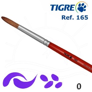 Pincel Redondo 165 012 Tigre