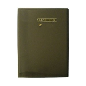 Pasta Catálogo 10 folhas A4- ClearBook -Transp. FUME