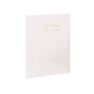 asta Catálogo 10 folhas A4- ClearBook -Transp. CRISTAL