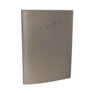 Pasta Catálogo 20 folhas Ofício-ClearBook -Transp. FUME