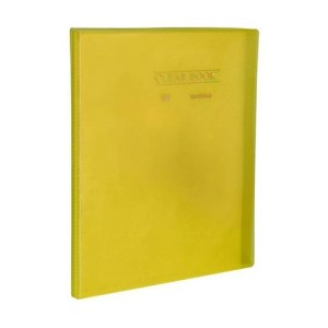 Pasta Catálogo 50 folhas - Clear Book - Transp. AMARELO