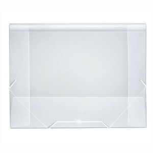 Pasta Elástico e Aba A3 - Transparente CRISTAL