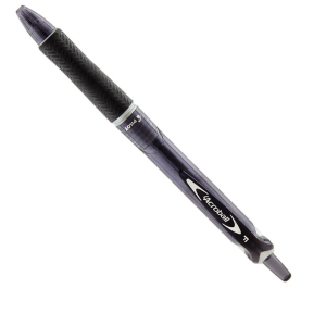 Caneta Esferográfica Retrátil Acroball M Preta