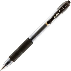 Caneta Pilot Rollerball Gel G-2-0.7 Preta