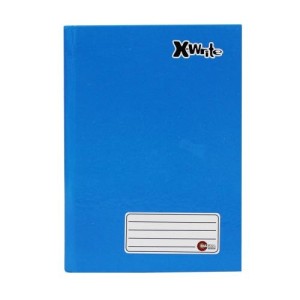 Caderno Brochura Capa Dura Universitário 96 ou 80 Folhas Azul