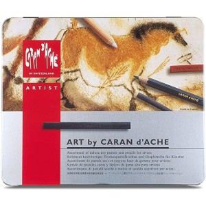 Caran D’Ache  Estojo de Desenho Profissional, 17 Peças