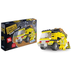 Cidade Em Obras Super Carga 115 Peças Xalingo