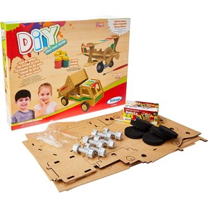 Diy Quebra Cabeça Avião E Caminhão P/Pintura 3D