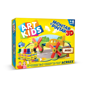 MONTAR E PINTAR 3D AVIÃO