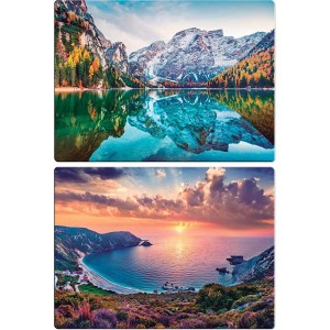 Quebra-cabeça Paisagens Deslumbrantes 500 Pecas Toyster