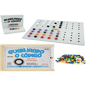 Jogo Quebrando o Código, Multicor, Carimbras
