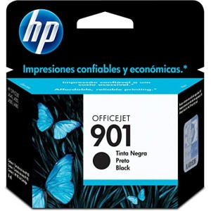 Cartucho de Tinta, HP, 901, Preto
