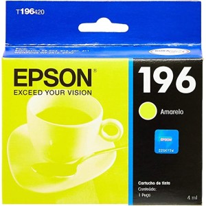 Cartucho de Tinta Epson 196 Amarelo T196420