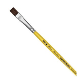 Pincel Chato 267 N°8  Tigre