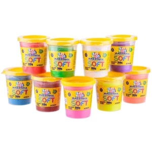  Massa de Modelar Acrilex Soft 500g Diversos