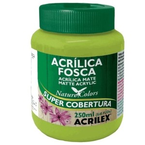 TINTA ACRILICA FOSCA 250ML VERDE