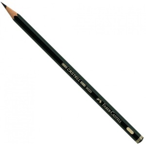 Lapis Preto regent 2B 9000 Faber Castell