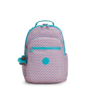 Mochila Kipling Seoul Poppy Geo
