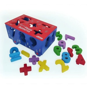 Carrinho Passa Números Ref 4885 Carimbras