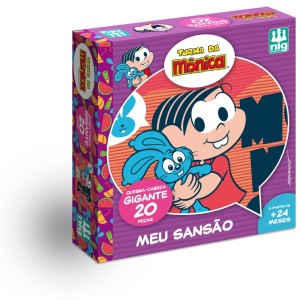 Quebra Cabeça Gigante Meu Sansão 20 Peças Nig