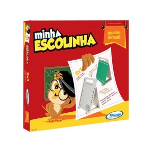 Quadro Infantil Lousa Minha Escolinha Xalingo
