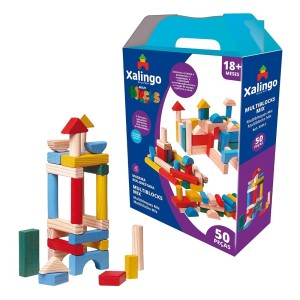 Multi Blocks Mix 50 Peças Xalingo