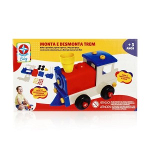 Monta e Desmonta Trem Estrela Baby