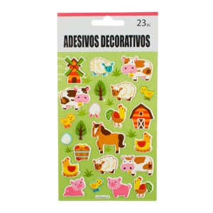 Adesivo Fazendinha em Relevo Mania de Sticker