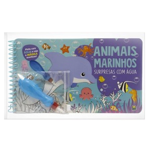 Aqua Book Surpresas com Água Animais Marinhos
