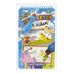 Aqua Book Surpresas com Água Unicórnios
