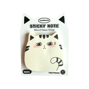 Bloco Adesivado Decorativo Gatinho