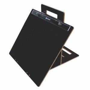 Prancheta Portátil Articulada A3 MDF Lacca Preto Black Piano MOD. 4819-A3PL Trident