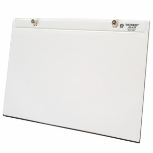 Prancheta Portátil A3 Fórmica Branca com Prendedor Acrílico MOD. 48-A3F Trident