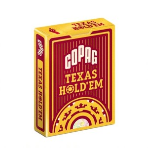 Baralho de Poker Texas Hold'em Borgonha Copag