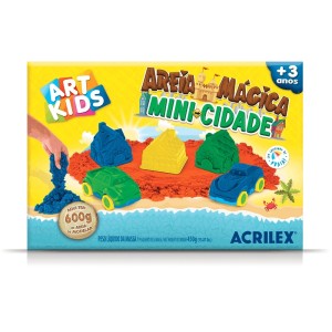 Kit Areia Mágica Mini Cidade Ref. 5921 Acrilex