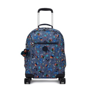 Mochila de Rodinhas Kipling Mese Gaming Grey